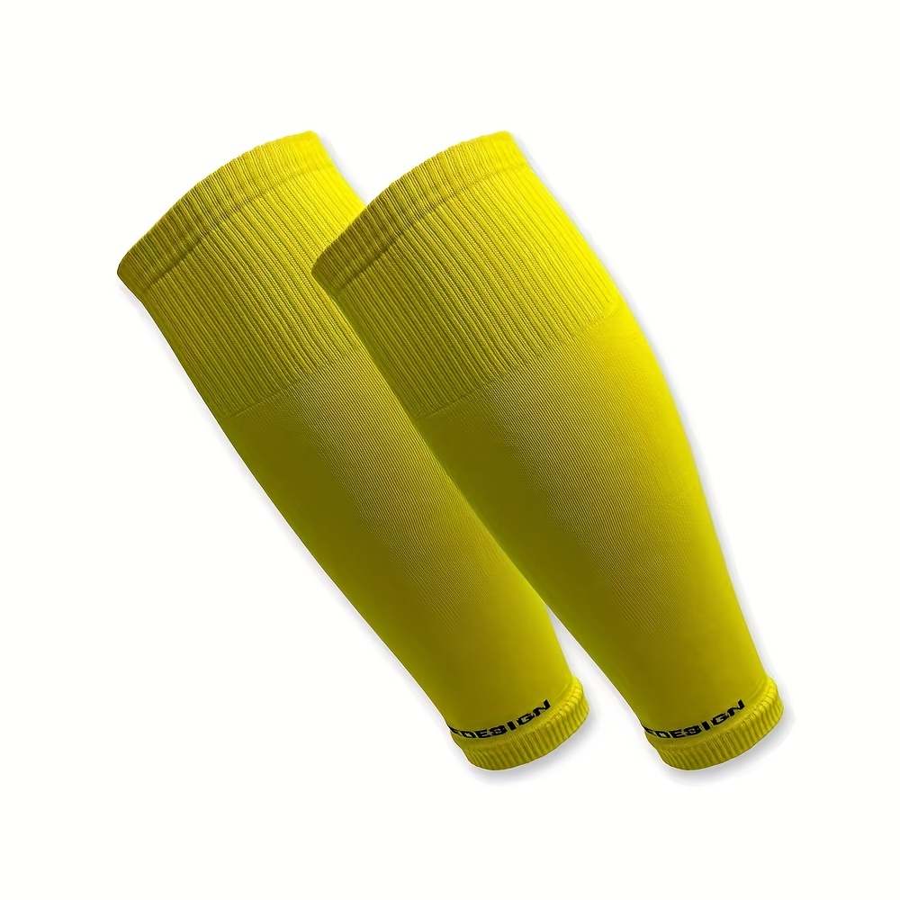 Cubierta de calcetines de fútbol de compresión, calentadores de piernas de compresión, calcetines de pantorrilla con absorción de sudor
