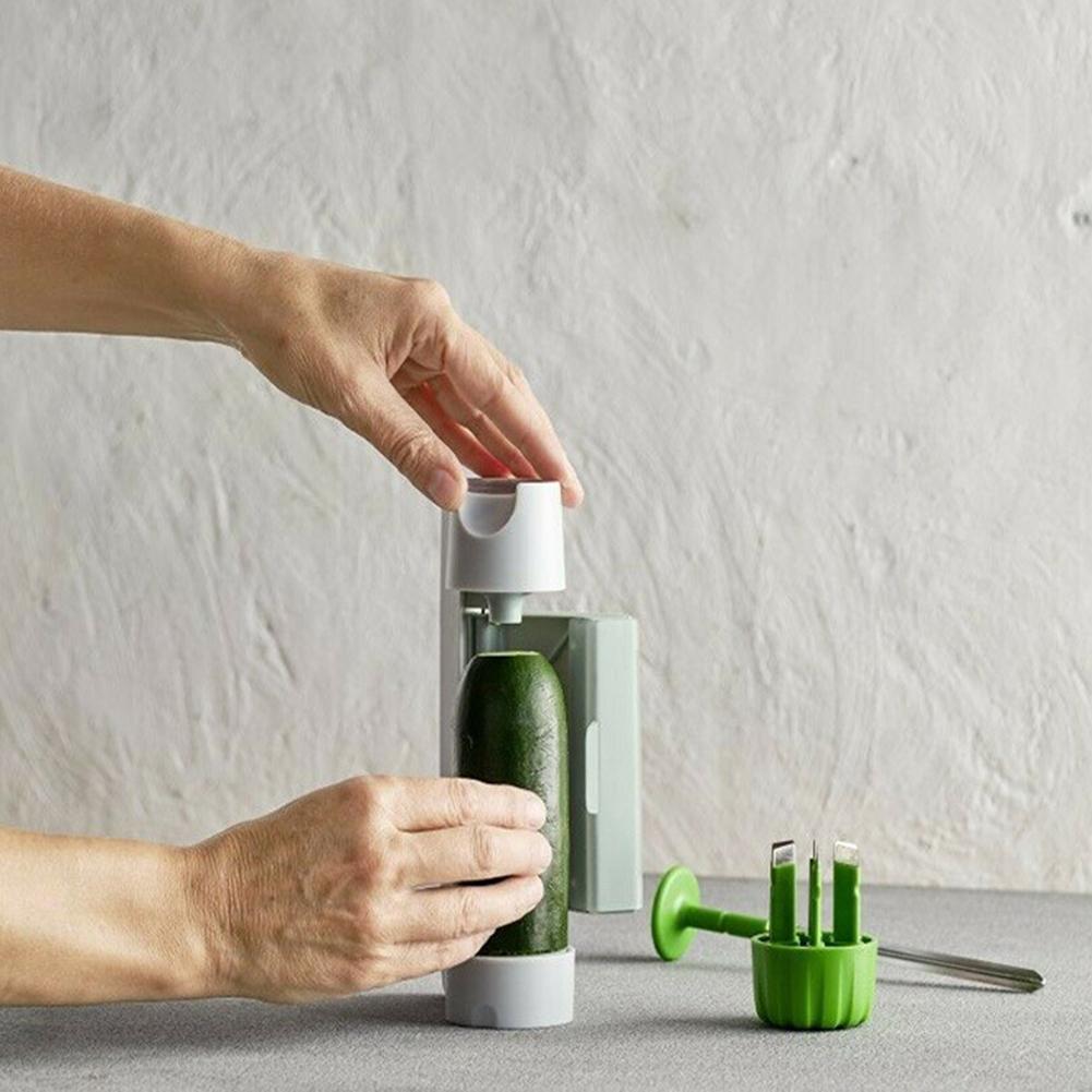 Multi-Function Safety Fast Manual Slicers Portable Vegetables Fruit Round Sheet Cutting Slices Peeler Kitchen Accessory