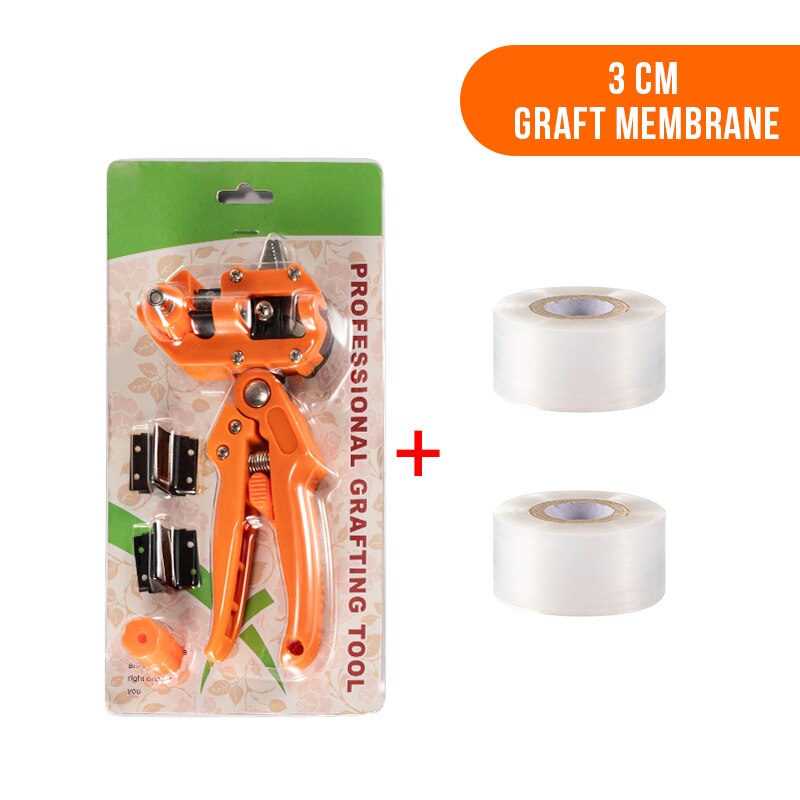 Multifunction Gardening Tools Grafting Shears Pruner Orchard Vaccination Cutting Knife Fruit Tree Bud Cutter Plant Graft Scissor: Set A -2