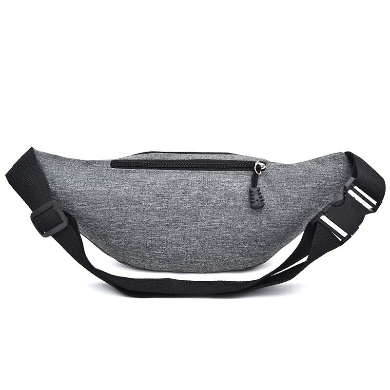 Waterproof Waist Bag Man Fanny Pack For Women Casual Large Capacity Outdoor Sports Oxford Black Red Purple Mobile Chest Bag 579