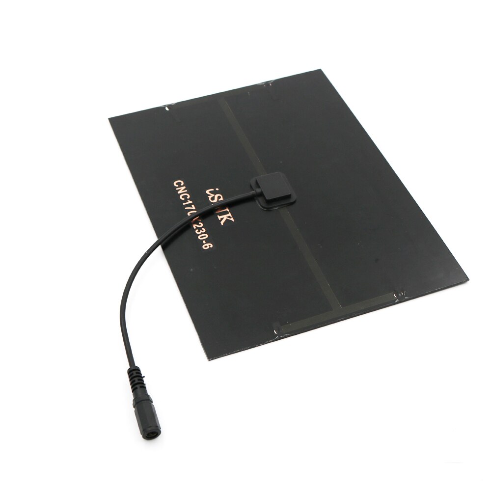 6V Solar Panel DC 5.5*2.1 plug Connector 2 3 4.5 6 10W Portable Transparent Laminated Mono Solar Cell Module 3.7V 18650 Battery