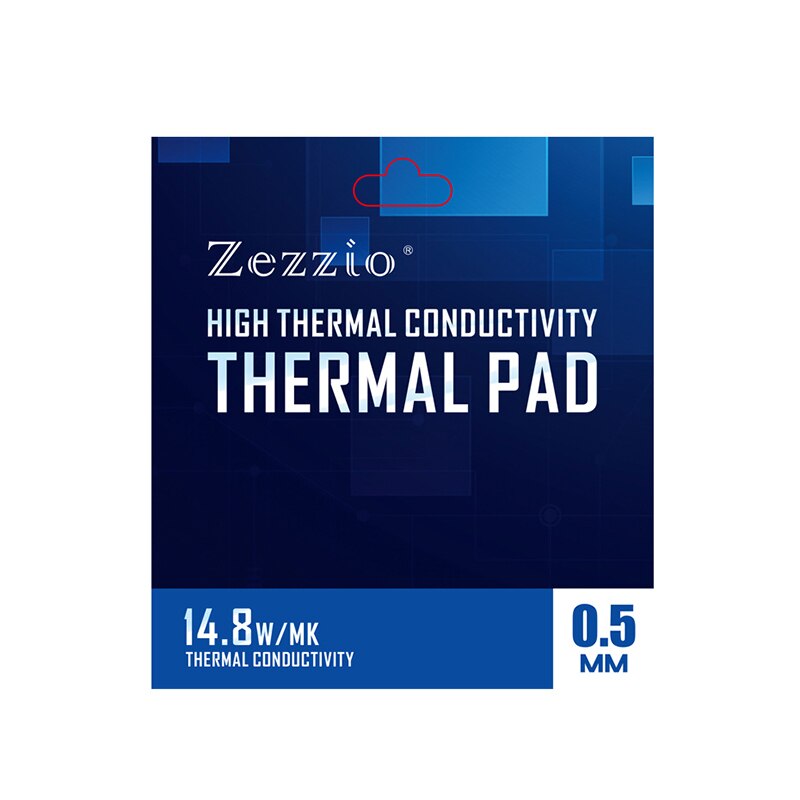 Pad Termico EC360 Silver 12W/mK: Dimensioni 50x50x1,5 Mm, Per GPU, RAM, CPU, Elettricamente Isolante, Garanzia 2 Anni Dissipatore Per GPU RAM