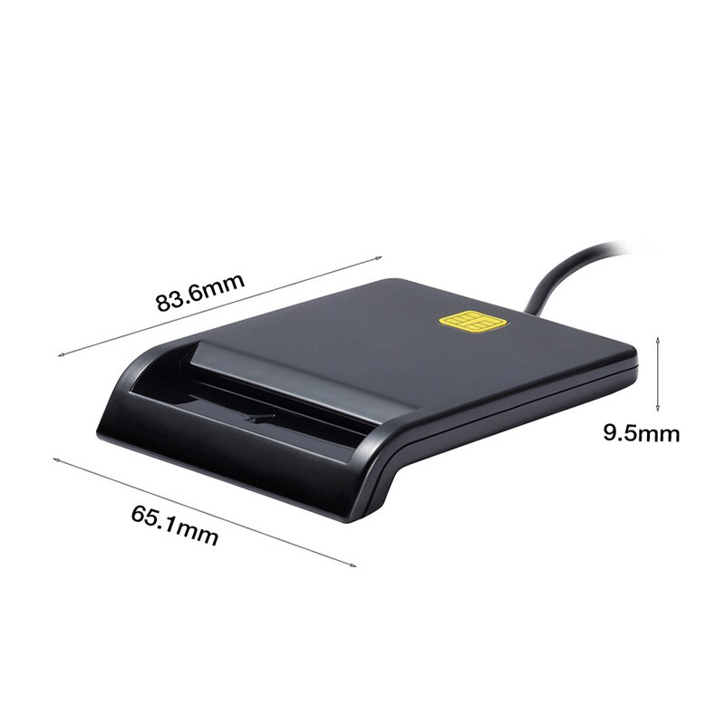 UTHAI X01 USB Smart Card Reader For Bank Card IC/ID EMV card Reader for Windows 7 8 10 Linux OS USB-CCID ISO 7816