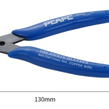 DIY Electronic Diagonal Pliers Side Cutting Pliers Wire Cutters Spring Loaded Easy To Use Insulated Handles for Comfortable Oper