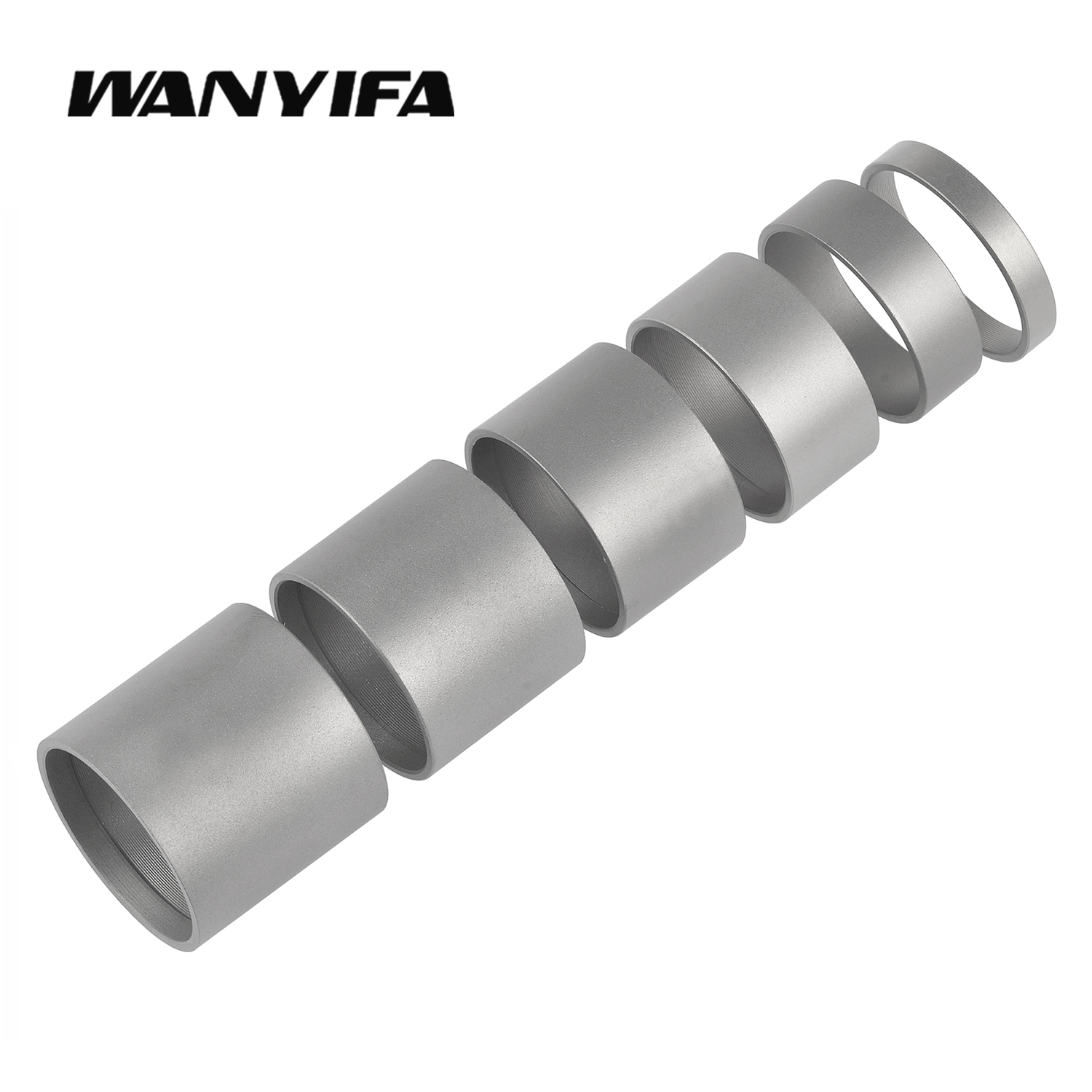 Wanyifa Titanium Headset Spacer Washers for Mountain Bicycle Front Fork Ring Washer Bike Accessories