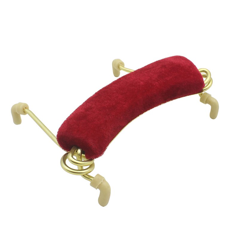 Verstelbare Universele Viool Schoudersteun Metal Padded Voor 3/4 4/4 Fiddle Viool Onderdelen &amp; Accessoires