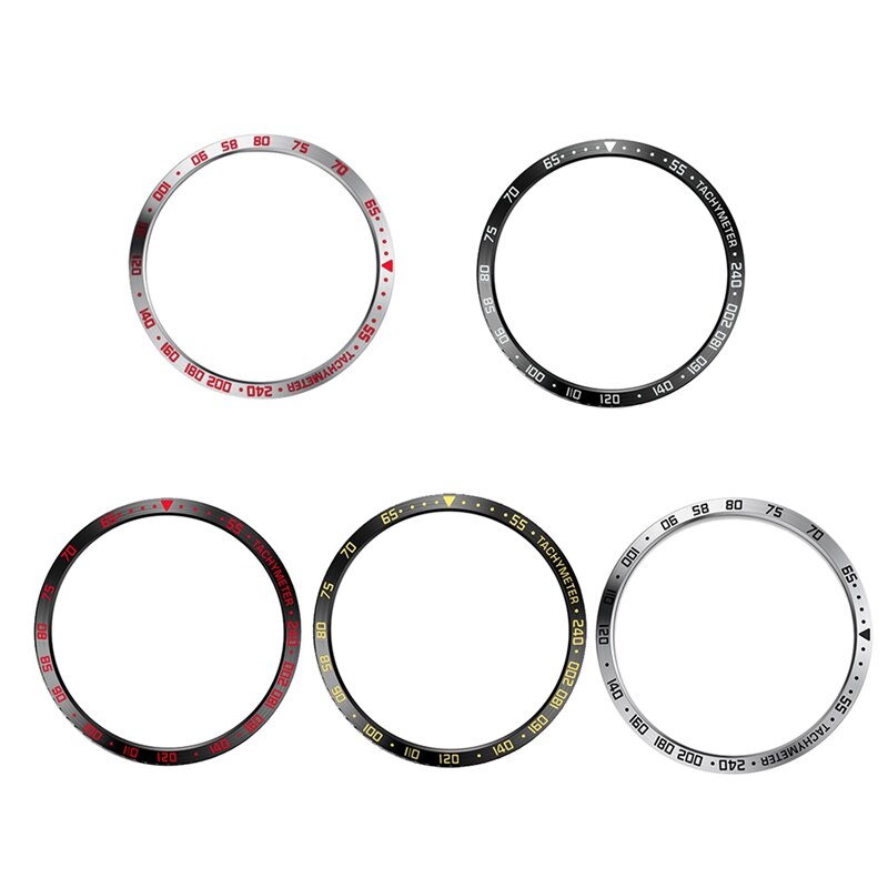 for Samsung Galaxy Watch 42Mm Smart Watch Bezel Ring Adhesive Cover Anti Scratch Metal Protection Ring