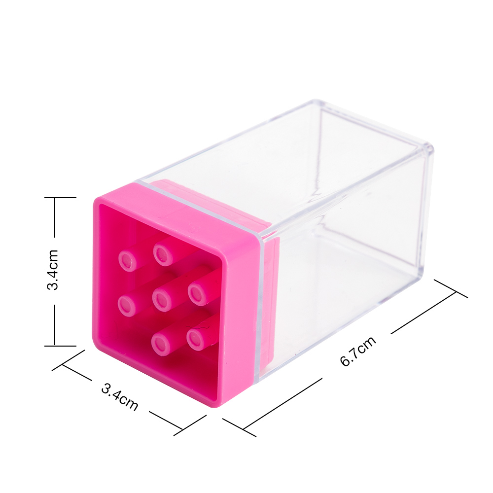 LadyMisty Nail Boor Opbergdoos Nagelvijlen Stand Display Container Frees Case Container Manicure Gereedschap