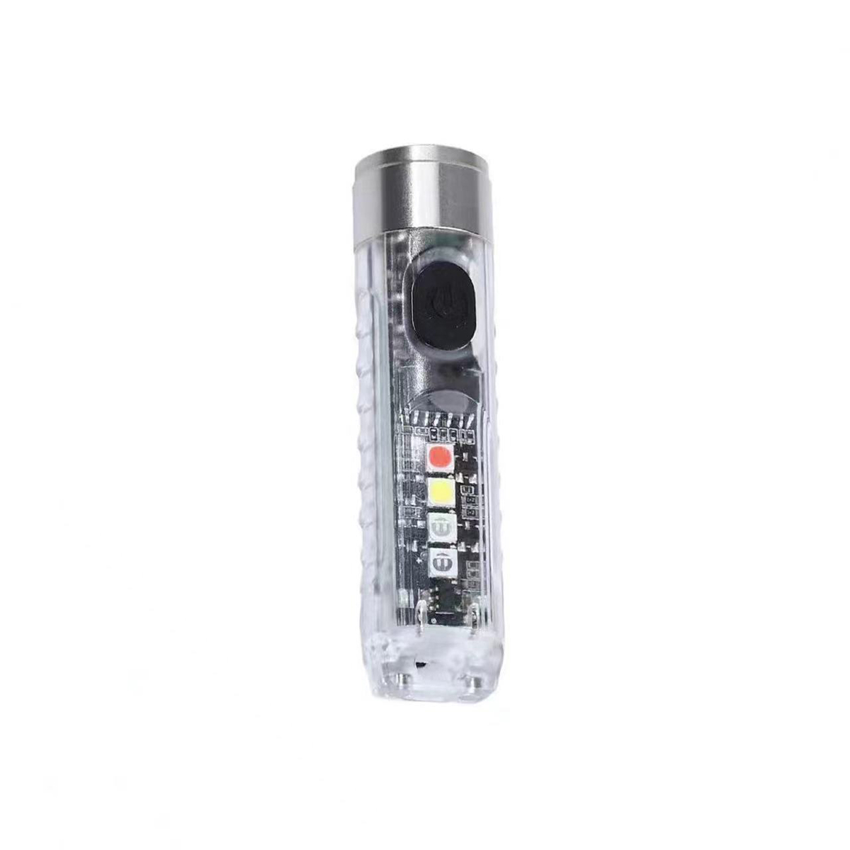 Mini linterna portátil linterna de rescate de emergencia al aire libre linterna de campamento con imán LED cob luz de lectura linterna de coche pesca USB: Azul