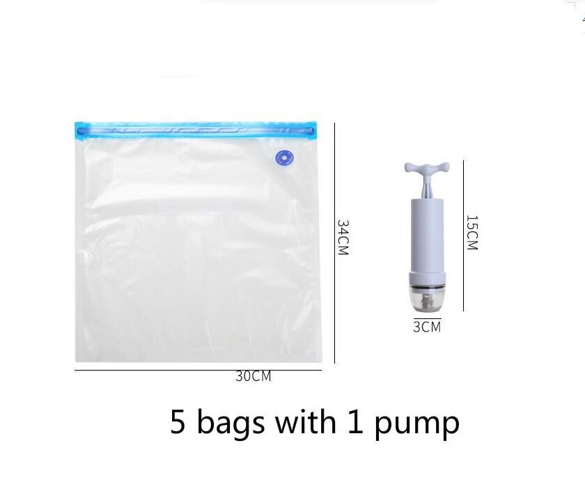 3D Printer Filament Vacuüm Opbergtas Filament Droger Bewaring Vochtigheid Slip Vacuumsealing Zakken Dat Houden Filament Droog: 5 Bags With Pump