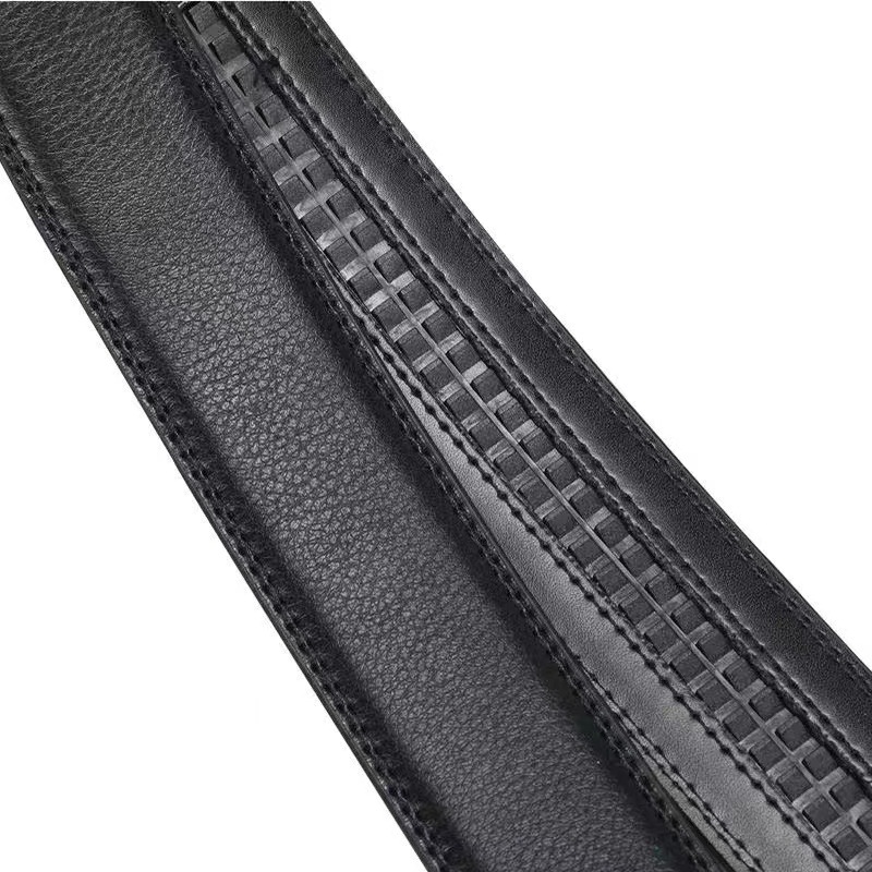 105 130 140 150 160 170cm cinturón de cuero de talla grande aleación de Metal hebilla automática de lujo cinturones de cintura de para hombres Jeans
