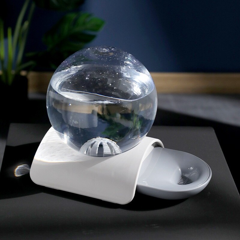 Fontaine à bulles automatique 2,8 l pour chat, bol à boire pour animaux de compagnie, grand abreuvoir pour chat, sans électricité