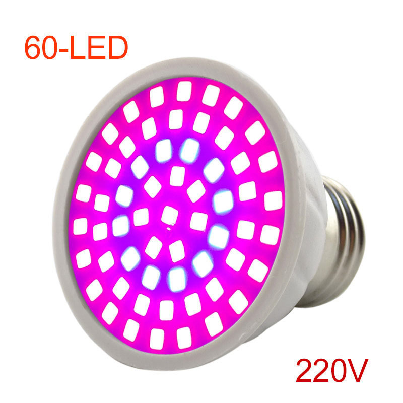 Led-växtlampa fytolampa fullspektrum blomlampa  e27 för inomhusväxthus odlingstält hydroponisk  k5: Föränderlig
