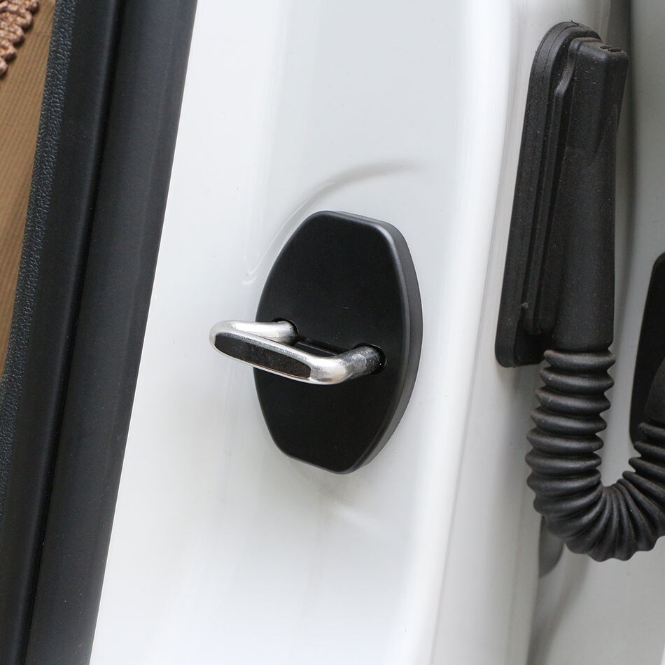 8 Teile/satz Auto Styling Auto Türschloss Schutz Abdeckung passen für Volkswagen VW Passat Golf 6 7 Jetta Tiguan Käfer scirocco Polo Bora