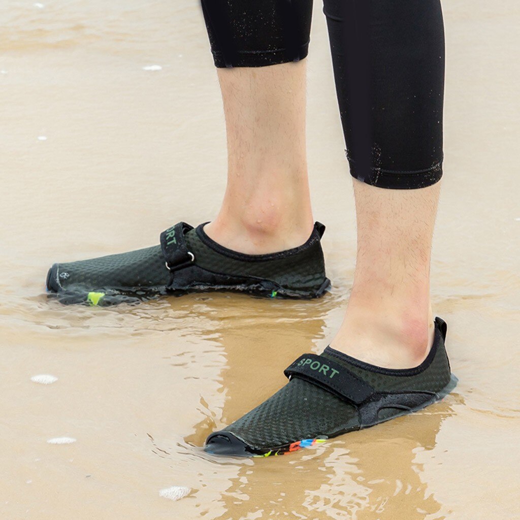 Zapatos acuáticos para playa, calzado de playa, para nadar, de secado rápido, n. ° 4