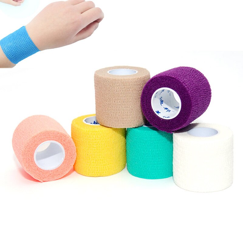 1 Pc Band Wasserdicht selbst Klebstoff Elastische Bandage Muskel Band Finger Gelenke wickeln Therapie Verband Pflege