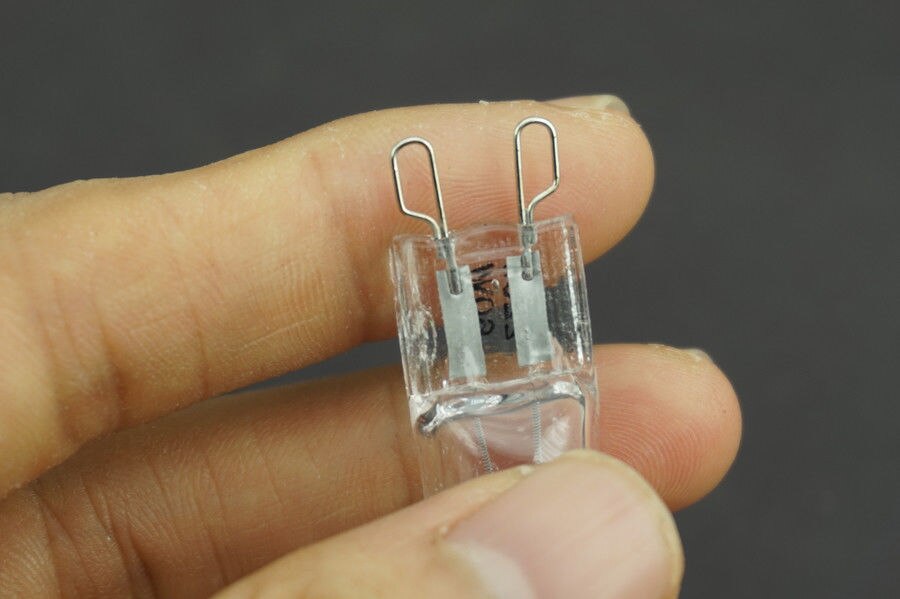 10 teile/los G 9 Pin Halogen 120 v volt | 25 35 40 50 60 W | watt Glühbirne JCD G9