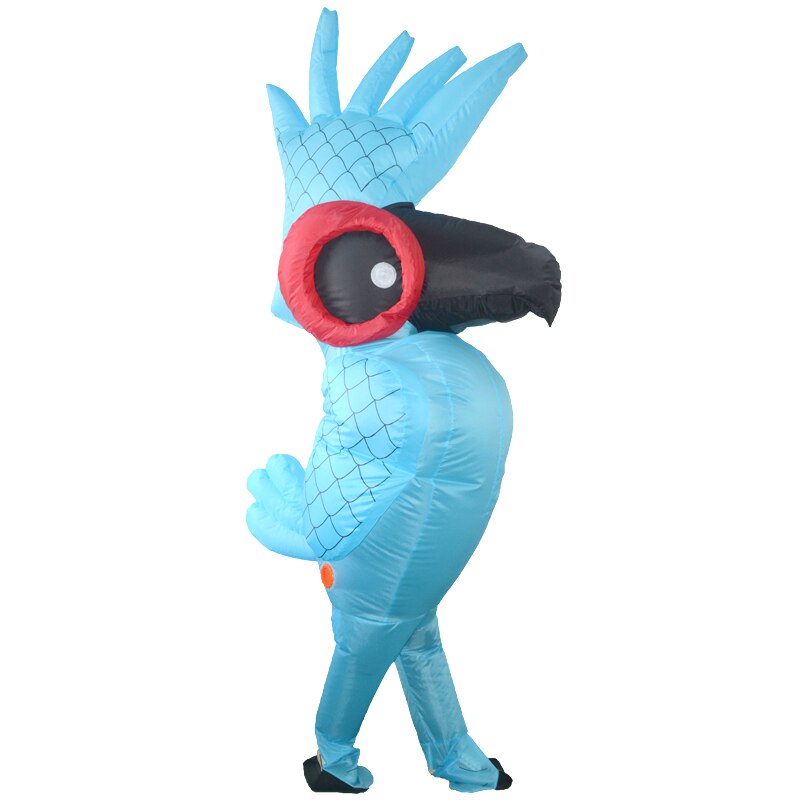 blow-up inflatable suit adult size parrot costume for halloween