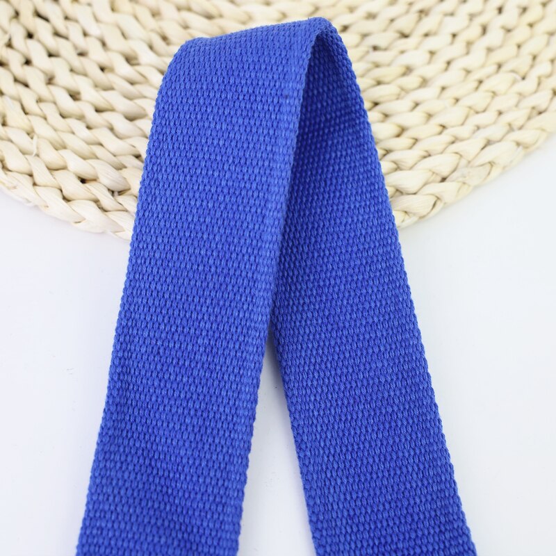 2 Meter 4.5cmWidth Thick Polyester Cotton Webbing Bag Straps Belt Sling Seat belt webbing Very Strong Thickness 2.2mm