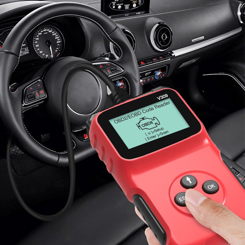 Car Diagnostic Tool V309 Read Code Card Reads Car Fault Code Erase Fault Code Checks Vehicle Information Car Scanner