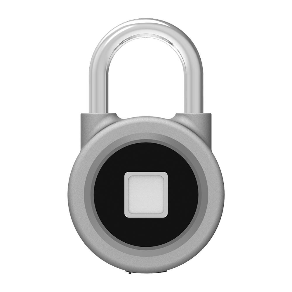 P2 Smart Keyless Fingerprint Lock Bluetooth Phone APP Unlock Waterproof Anti-Theft Padlock Door Lock for Android iOS