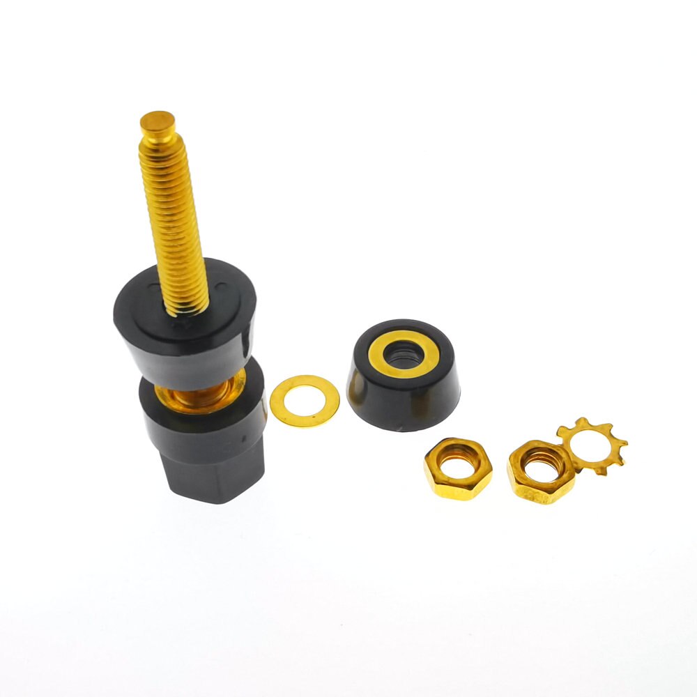 Red Black Banana plugs Couple Terminals Amplifier Terminal Binding Post Banana Speaker Plug Jack