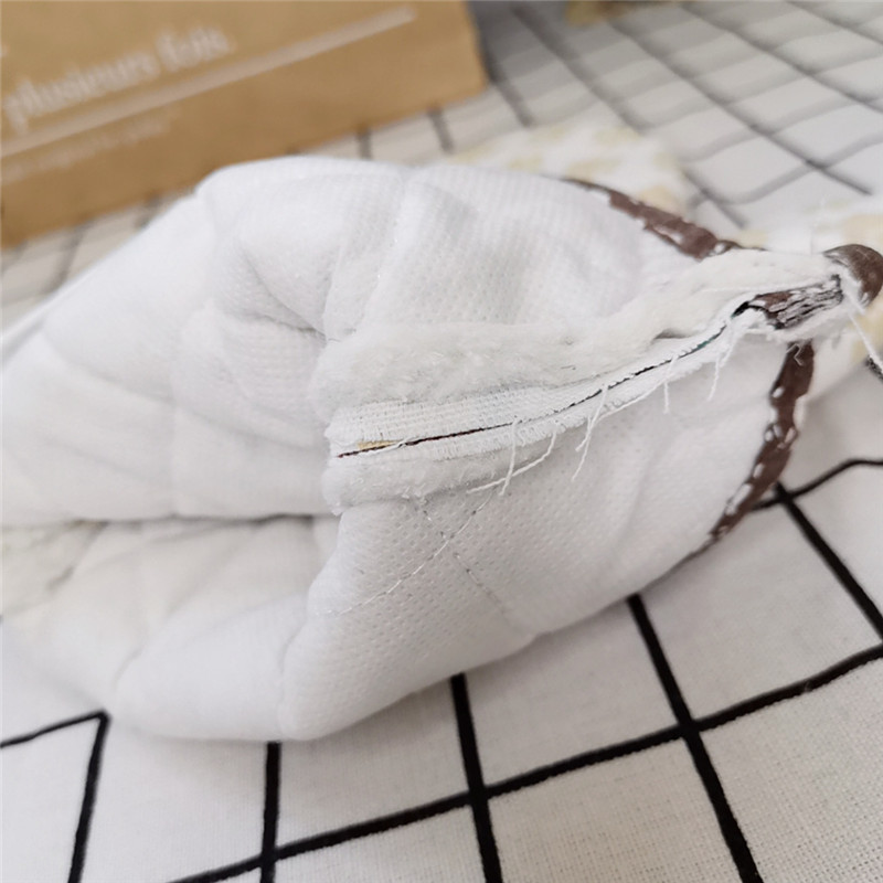 1Pc 18x33cm Baumwolle Bunte Gedruckt Backofen Handschuhe Backen Anti-Heißen Handschuh Pad Mikrowelle Isolierung Küche werkzeug