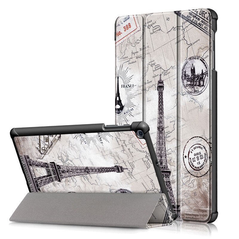 Magnetyczny tablet funda do samsung galaxy tab a 10 T510 T515 10.1 2019 ochronna powłoka stojak Case tablet do samsung t515 przypadku