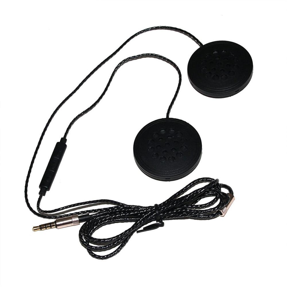 VR robot Motorcycle Helmet Headset 3.5mm Jack Wired Earphones Music Headphones with Handsfree for Motorbike Rider