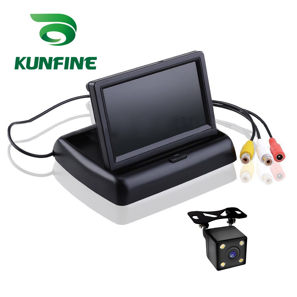 Car Styling 4.3 Inch TFT LCD Screen Car Monitor Display with Wifi Rear View Reverse Backup Camera Car TV Display