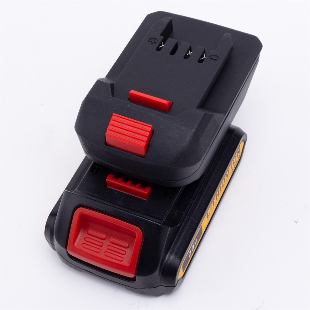 Adapter converter voor Makita 18V Li-Ion accu, vervangt Parkside 20V XTeam Li-Ion serie accu, accu adapter compatibel met Parkside 20V XTeam elektrisch gereedschap (alleen adapter