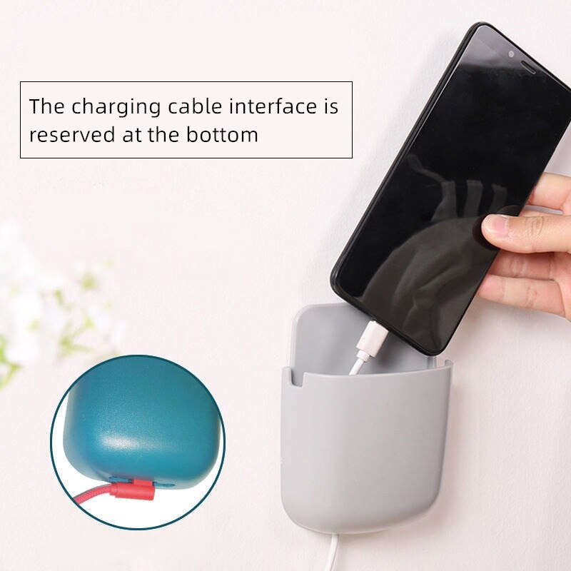 2 stuks kunststof opbergkast, container, beker, doos, bevestiging voor mobiele telefoon met afstandsbediening