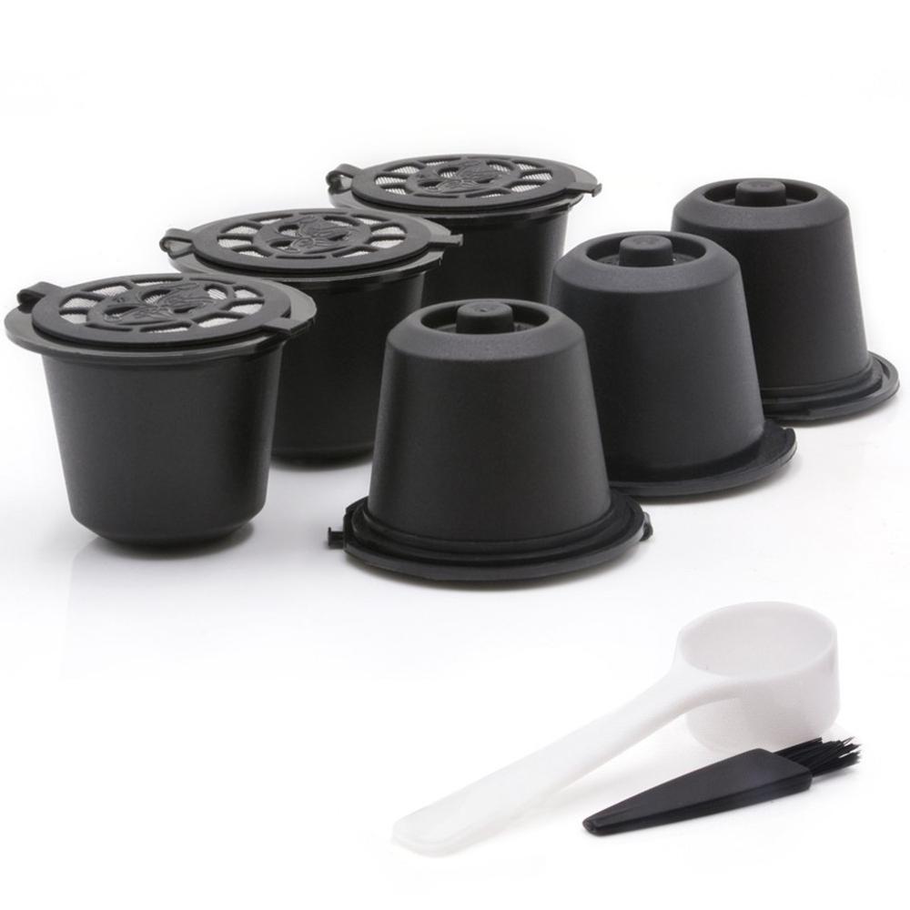 Reusable Coffee Pods Small Reusable FilLED Coffee Capsule Cup Coffee Filter Repeatable Recycling Coffee Cap