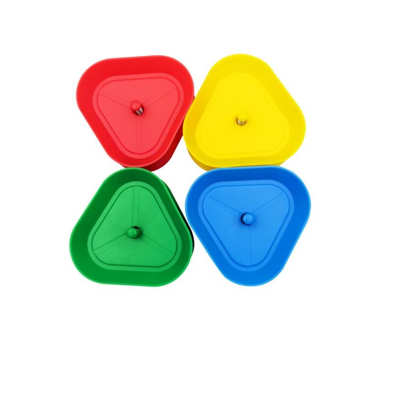 4 unids/set en forma de triángulo manos libres tarjeta tabla soporte juego Poker asiento G99D: Default Title