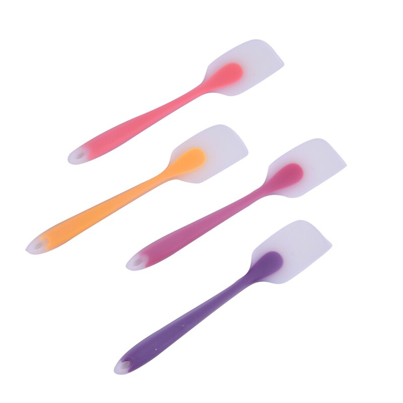 Silicone Cake Cream Butter Spatula Mixing Batter Scraper Brush Baking Cook Tool
