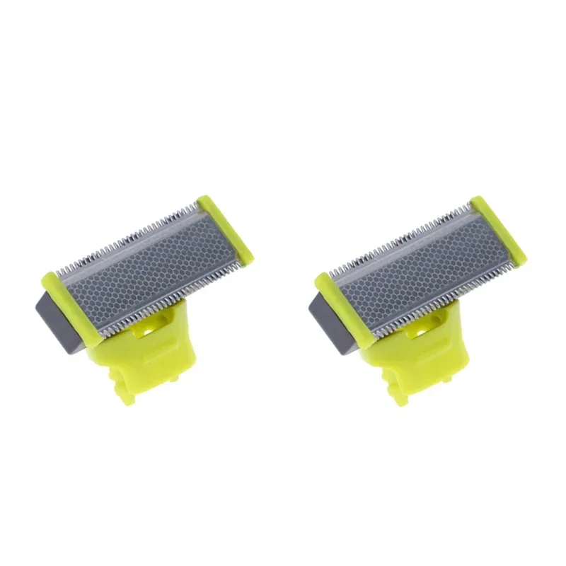 Vervangende hoofden voor MLG USB oplaadbaar elektrisch scheerapparaat Waterdicht wasbaar haar Baardscheermes Body Trimmer Mannen scheermachine: YELLOW