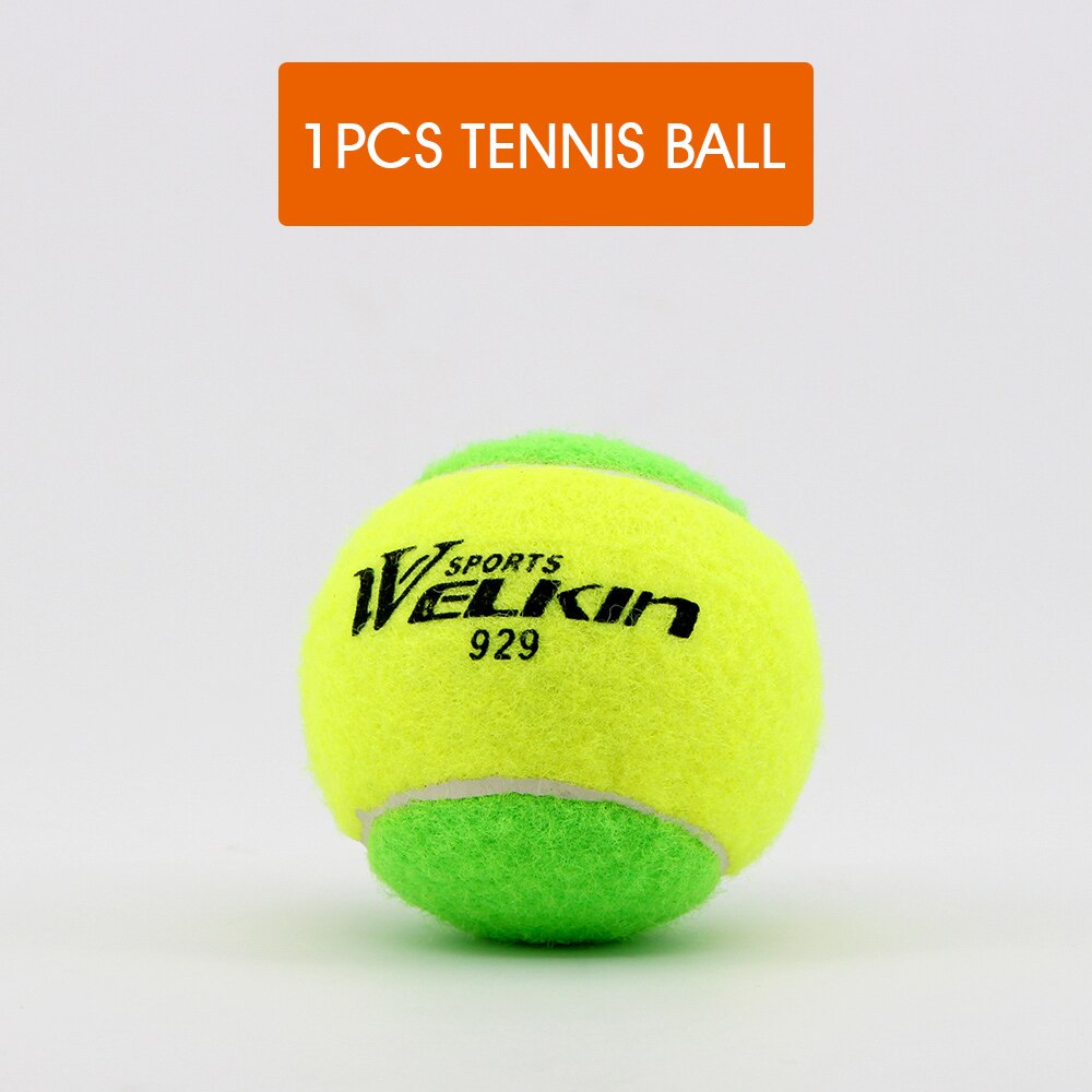Piłki Tenisowe Treningowe dla Początkujących - Guma Kolorowa - 70g - Średnica 63mm: 1 szt. piłka