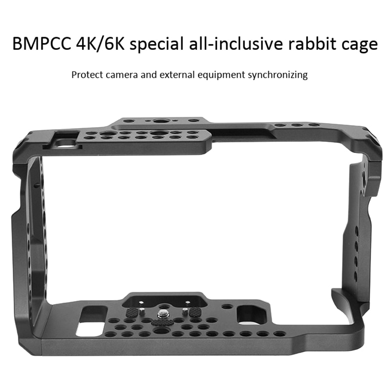 Cage de caméra pour BMPCC 4K 6K caméra de poche forme montage Cage DSLR caméra