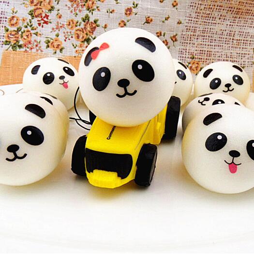 4Style décompression Panda jouets Kawaii porte-clés Anti-Stress adulte jouet décompression caoutchouc garçons de noël au hasard Panda
