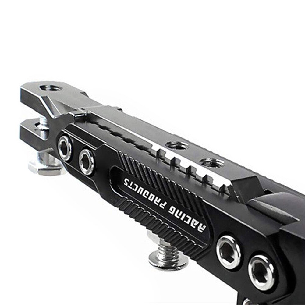 Pata de cabra ajustable para motocicleta eléctrica, soporte lateral para estacionamiento, 1 Uds.