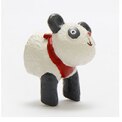 Cartoon 3D bust animal refrigerator stick magnet stick resin handicraft: panda