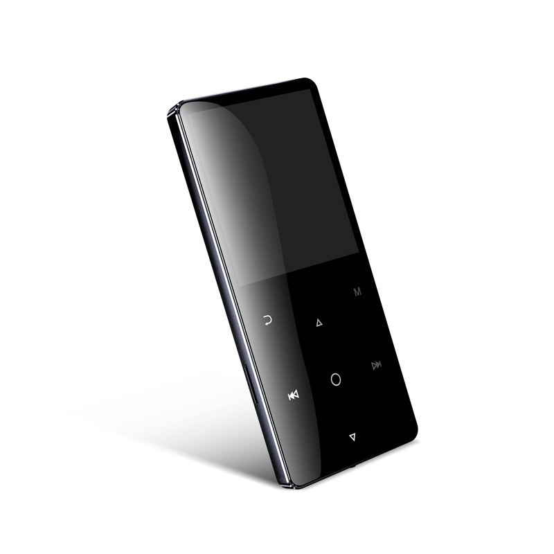 Mp3- speler hifi lossless sound muziekspeler met legering behuizing en e-reader draadloze bluetooth verbinding: Zwart / 4gb