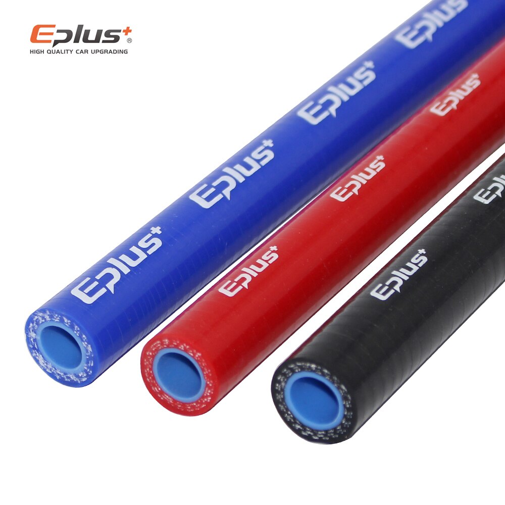 EPLU ID 32mm OD 41MM Car Silicone Hose Radiator Intercooler Universal Braided Tube 1 Meter Red Blue Black