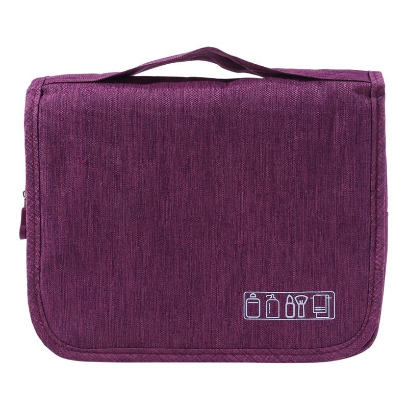 Hanging Travel Big Cosmetic Toiletry Bag Women Men Necessary Make Up Beauty Vanity Cases Organizer Accessory Storage Wash Pouch: Dark Grey