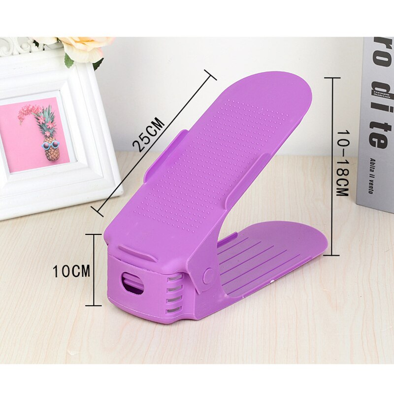 12pc dobbeltlags justerbar skooppbevaringspose moderne skohylle skoskapoppbevaring rengjøringsskap skooppbevaringsposehylle