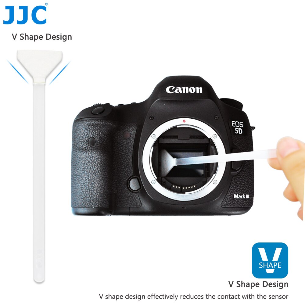 Jjc 12 個 24 ミリメートルカメラフルフレームクリーナー ccd cmos クリーニングツール綿棒キット A9II a7R iv A7R4 ニコン D780 D6 Z7