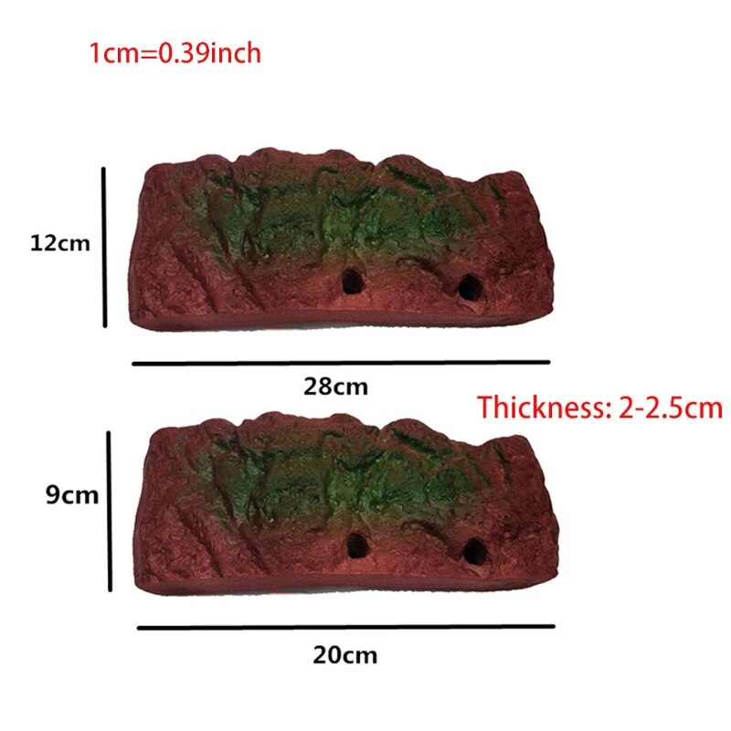 Rectangular Triangle Terrapin Dock PU Foam Aquarium Float Turtle Platform Pier