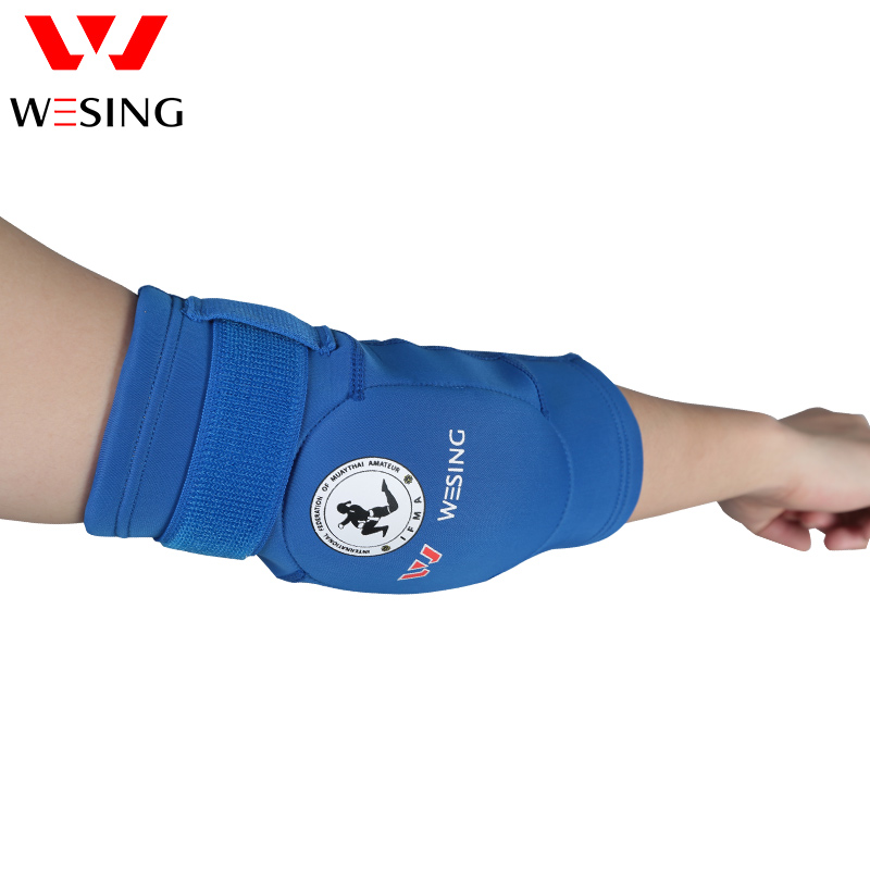 Westing Muay Thai-protector de codo IFMA, aprobado, Protector de codo, boxeo, MMA, patadas boxeo, protector de soporte del codo, equipo par