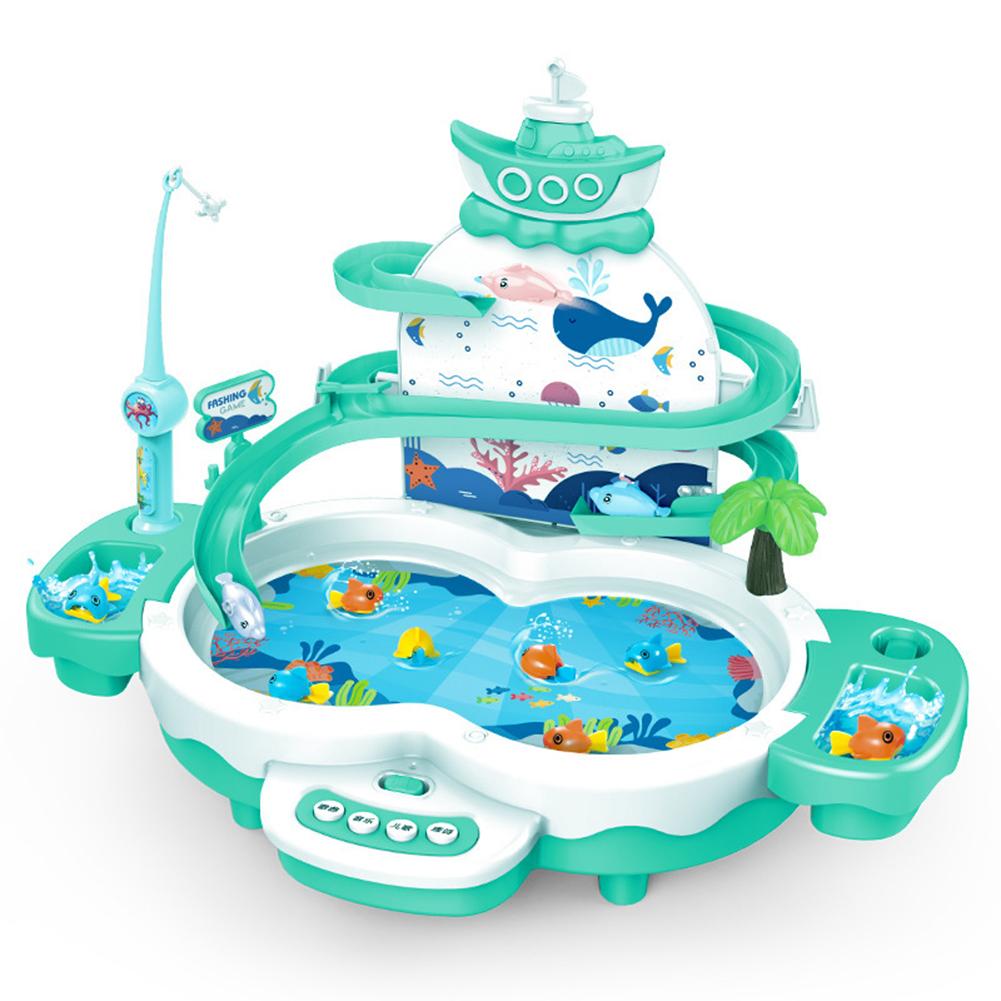 Juego De Pesca Infantil Giratorio Juguete Para Niño Y Niña Caña Magnetica - Canela Hogar Juego De Pesca Infantil Giratorio Juguete Para Niño Y Niña Caña Magnetica - Canela Hogar