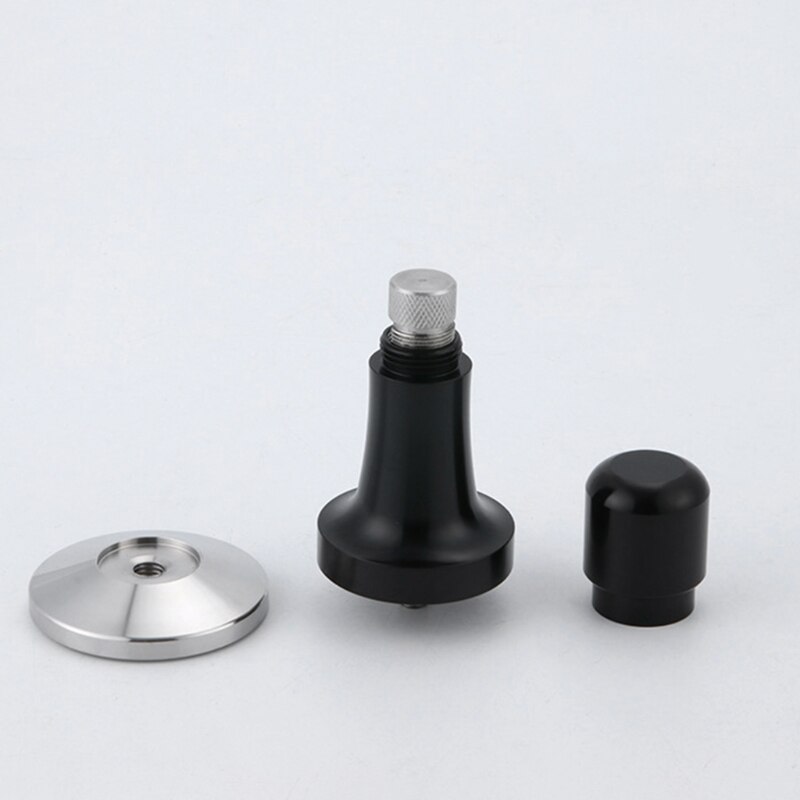 Koffietamper roestvrij staal koffieverdeler tamper persgereedschap veer geschikt voor thuis kantoor café koffiebonen persen